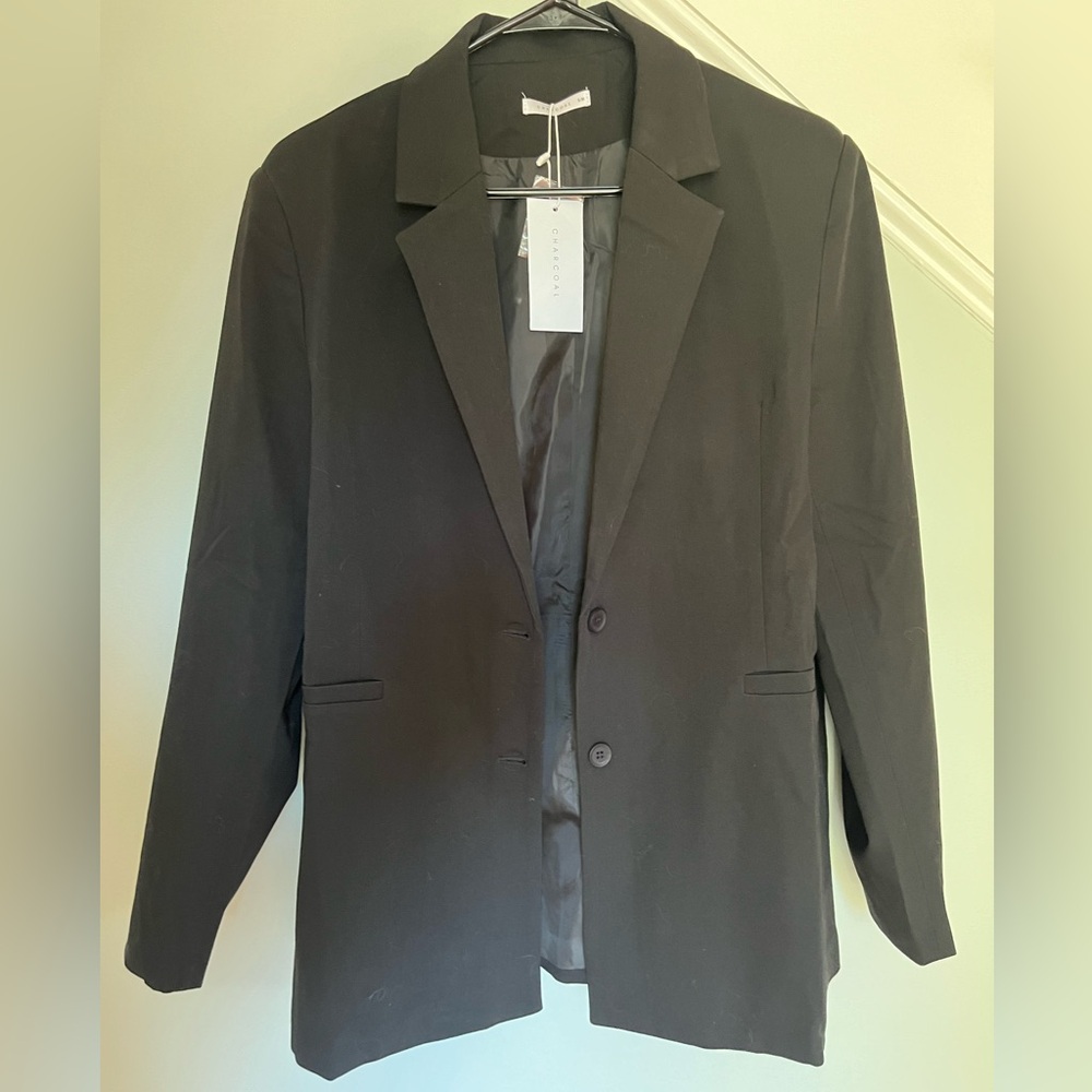 Oversized Black Blazer
